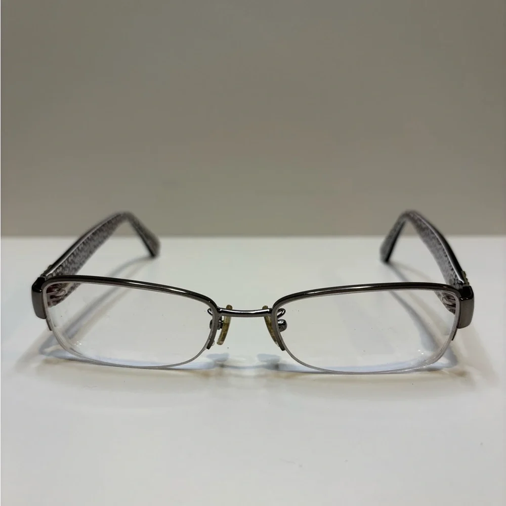 COACH GLASSES HC5027B (Cecily)9081(Dark Silver/Black) 52•17•135 COACH EYEGLASSES
